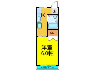 ハイネス香里の物件間取画像